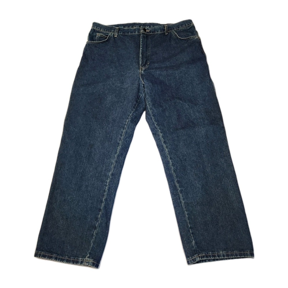 Dickies Carpenter Jeans Mens 38x29 Blue Denim Workwear Utility Hammer Loop